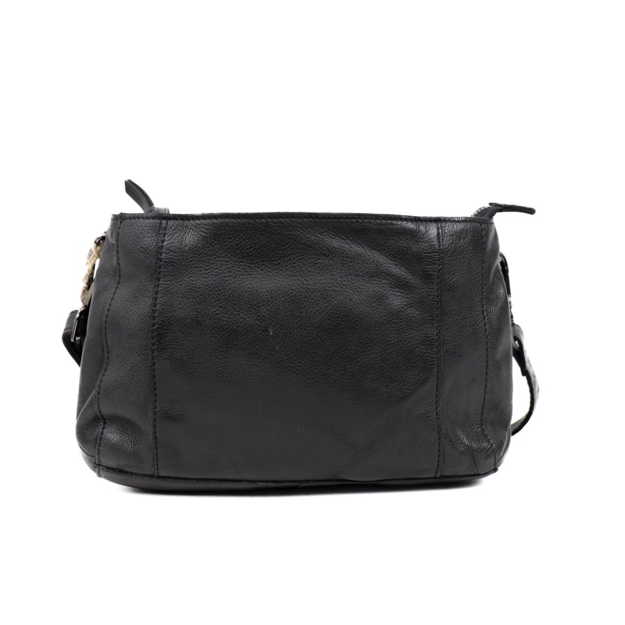 Bear Design Crossbody Tassen | Schoudertasje 'Kiki' Zwart