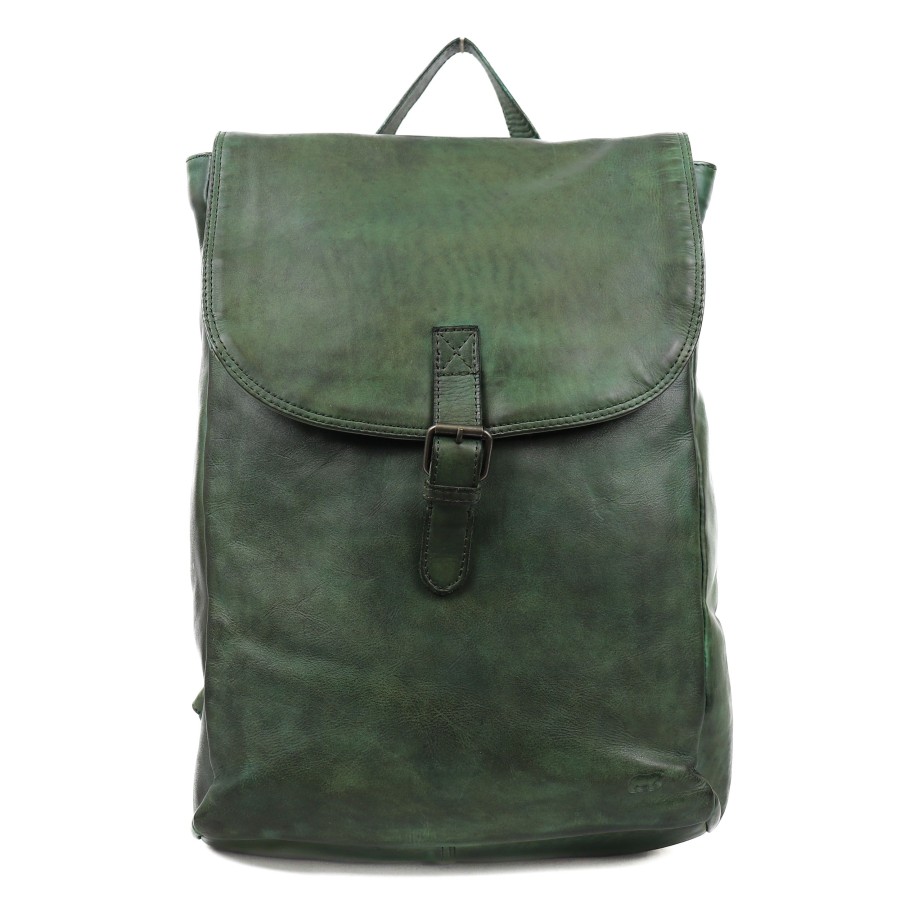 Bear Design Laptoptassen T/M 14 Inch | Rugzak 'Rob' Groen