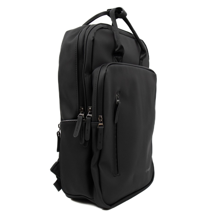 New Rebels Laptoptassen T/M 15,6 Inch | Rugzak 'Milwaukee' Zwart