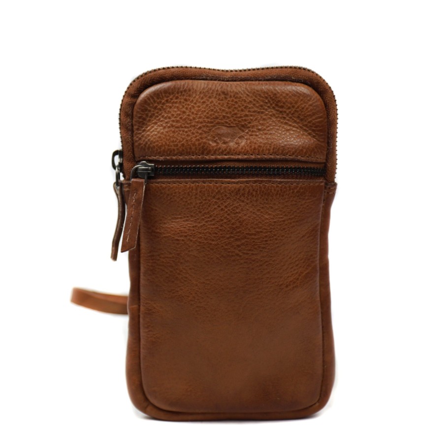 Bear Design Telefoontasjes | Telefoontasje 'Candy' Cp 2112 Cognac