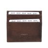Bear Design Sleuteletuis & Klein Lederwaren | Pasjeshouder 'Maikel' Cp 5053 Donkerbruin
