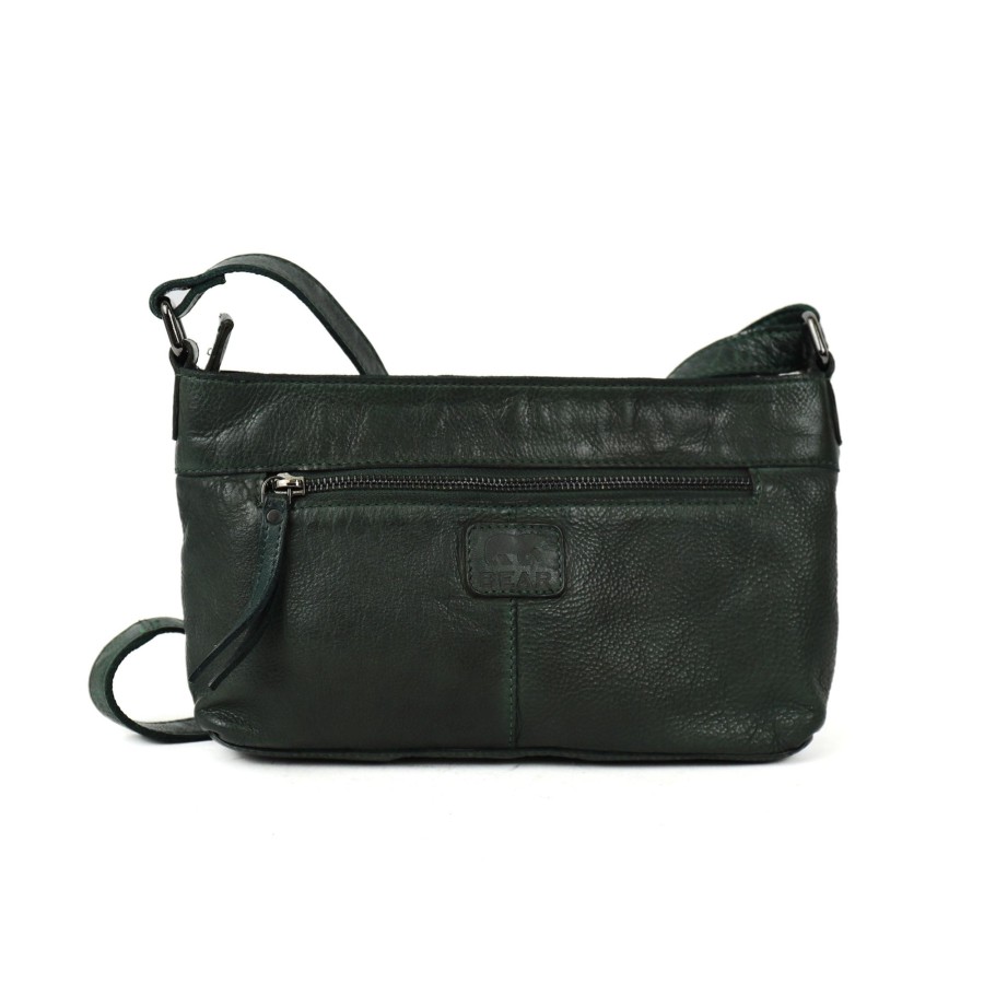 Bear Design Crossbody Tassen | Schoudertasje 'Cato' Groen