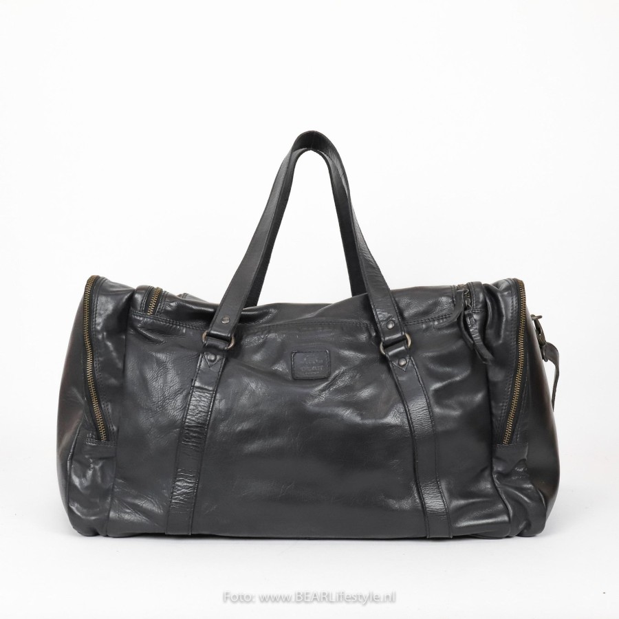 Bear Design Autovakantie | Weekendtas 'Max' Cl 32879 Zwart