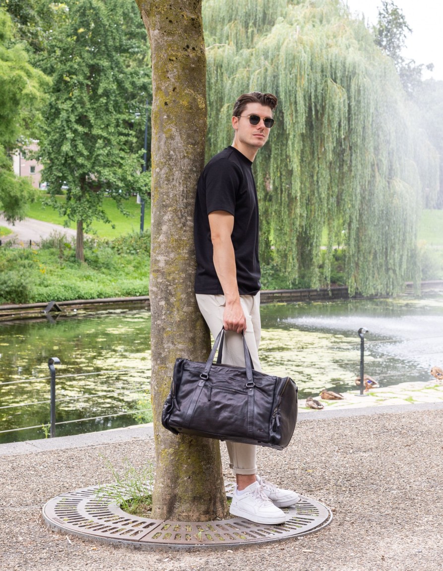 Bear Design Autovakantie | Weekendtas 'Max' Cl 32879 Zwart