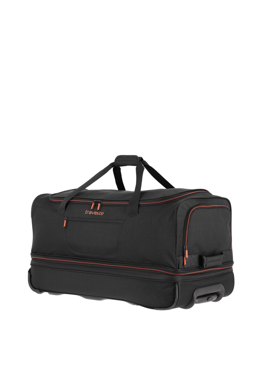 Travelite Autovakantie | Basics Wheeled Duffle L Exp. Black
