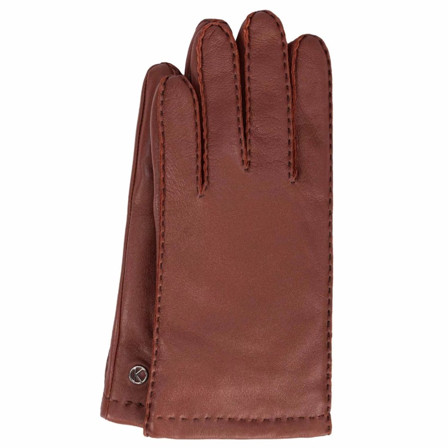 Otto Kessler Leren Handschoenen | Handschoenen 'Millie' Tabacco