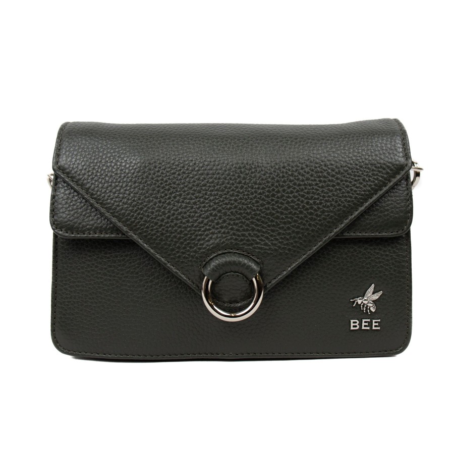 BEE Crossbody Tassen | Schoudertasje 'Macy' Forest Night