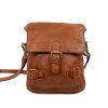 Bear Design Crossbody Tassen | Schoudertasje 'Leen' Cognac