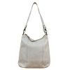 Bear Design Middelmaat Handtassen | Hand-/Schoudertas 'Ava' Dirty White