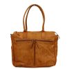 Bear Design Laptoptassen T/M 15,6 Inch | Hand-/Schoudertas 'Binni' Geel