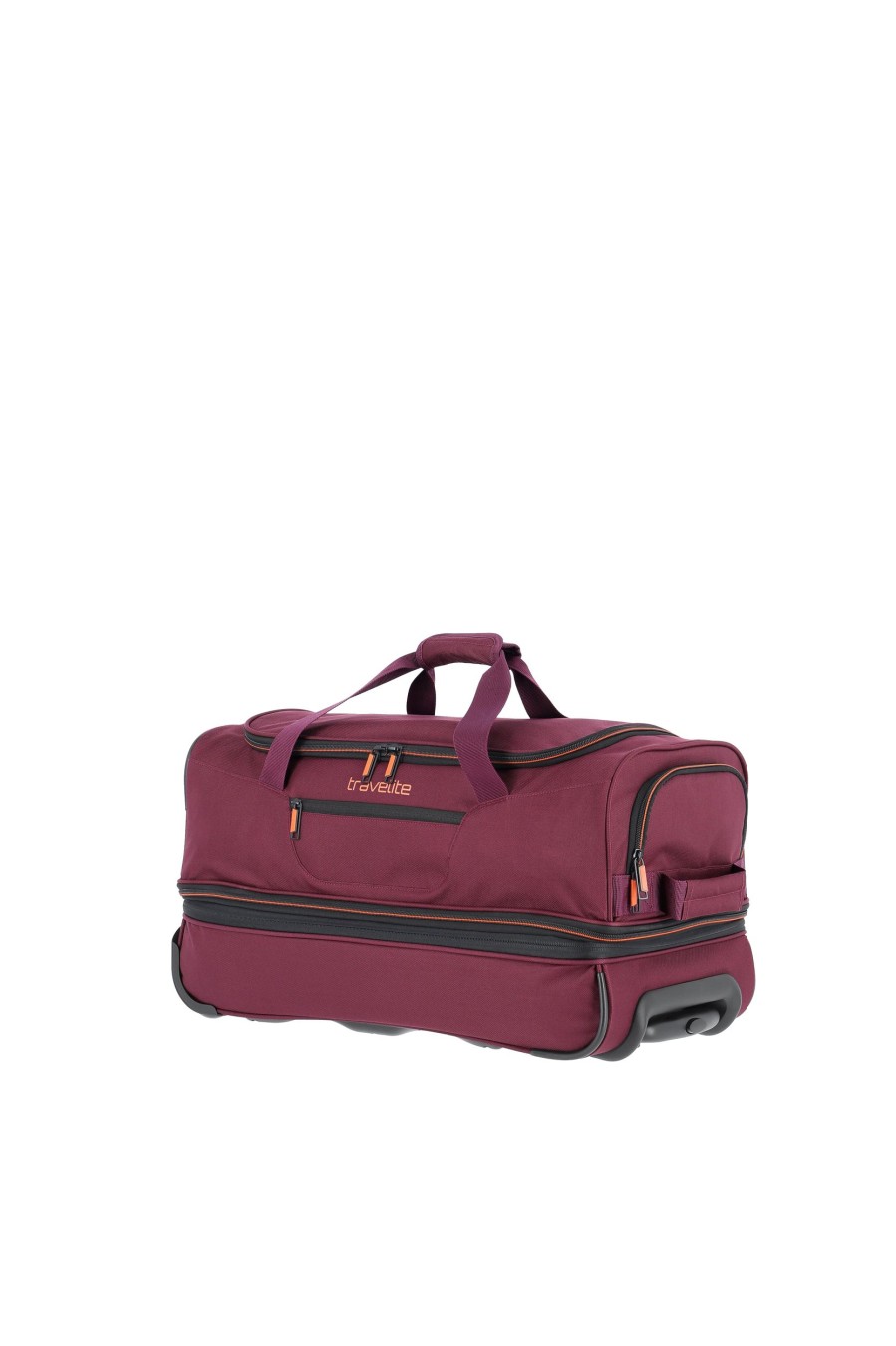 Travelite Autovakantie | Basics Wheeled Duffle S Exp. Bordeaux
