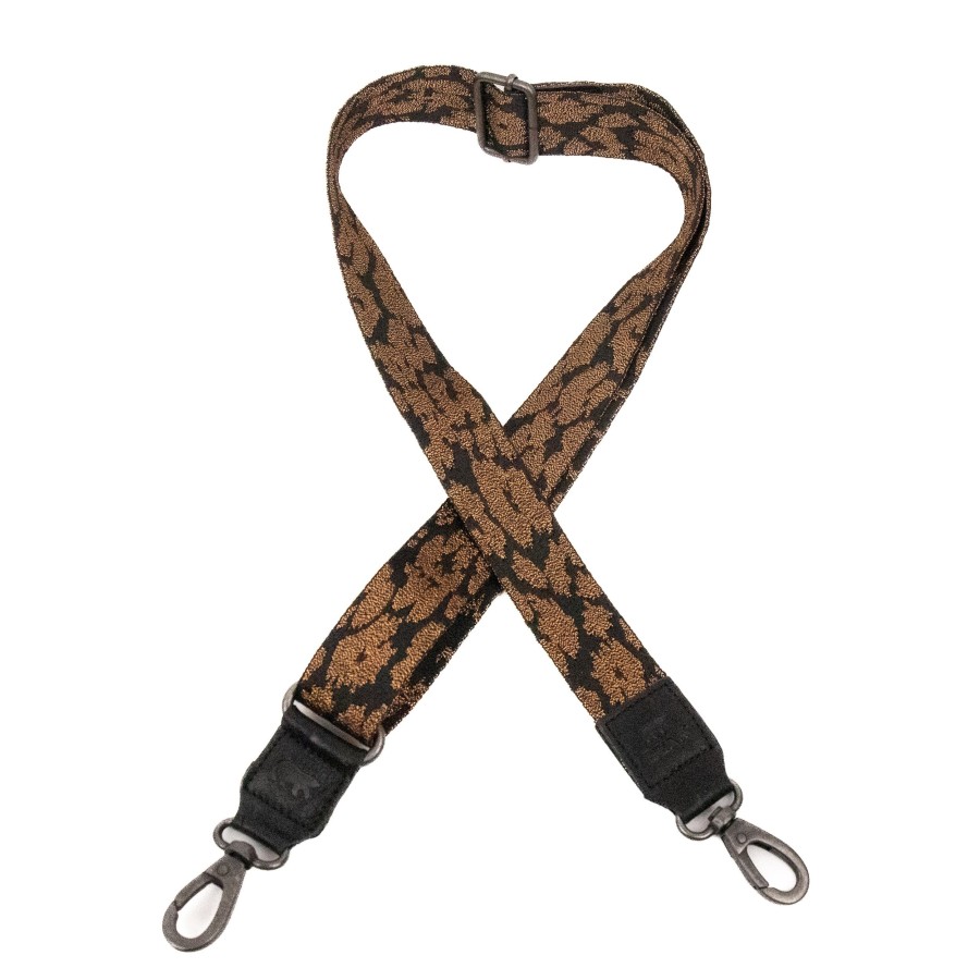 Bear Design Bag Straps | Bag Strap 'Leopard' Glitter/ Zwart