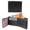 Bear Design Billfolds | Billfold 'Tom' Zwart Zwart (Fr)