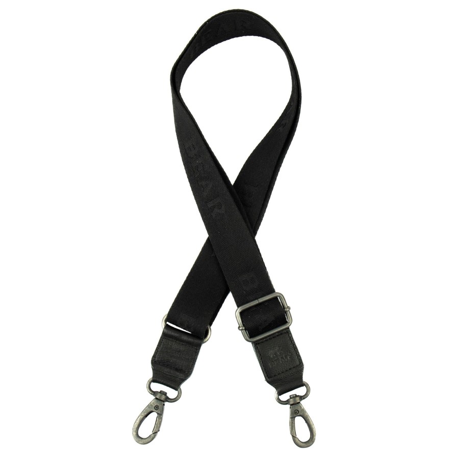 Bear Design Bag Straps | Bag Strap 'Puck' Zwart