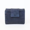 Bear Design Middelmaat Portemonnees | Portemonnee 'Jill' Cl 16211 Donkerblauw