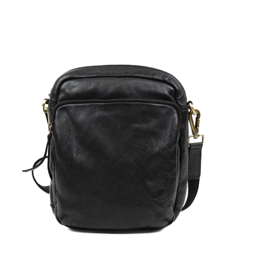 Bear Design Crossbody Tassen | Schoudertas 'Ringo' Zwart Black