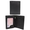 Bear Design Billfolds | Billfold 'Klaas' Zwart Zwart (Fr)