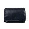 Bear Design Middelmaat Portemonnees | Overslag Portemonnee 'Nina' Cl 16212 Donkerblauw
