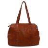 Bear Design Laptoptassen T/M 14 Inch | Hand-/Schoudertas 'Bente' Cognac