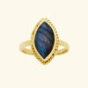 Josephina Jewelry Ringen | Labradorite Milly Marquise Ring