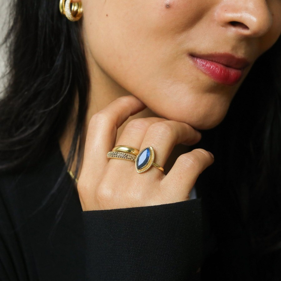 Josephina Jewelry Ringen | Labradorite Milly Marquise Ring