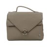 BEE Middelmaat Handtassen | Hand-/Schoudertasje 'Faye' Silver Mink