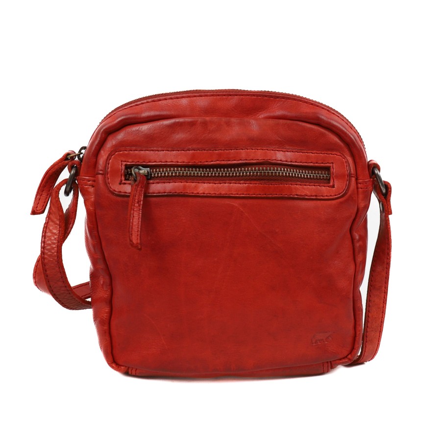 Bear Design Crossbody Tassen | Schoudertasje 'Ray' Rood