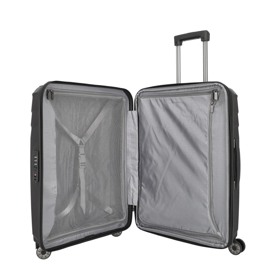 Travelite Uitbreidbare Koffers | Elvaa Trolley M Exp. Black