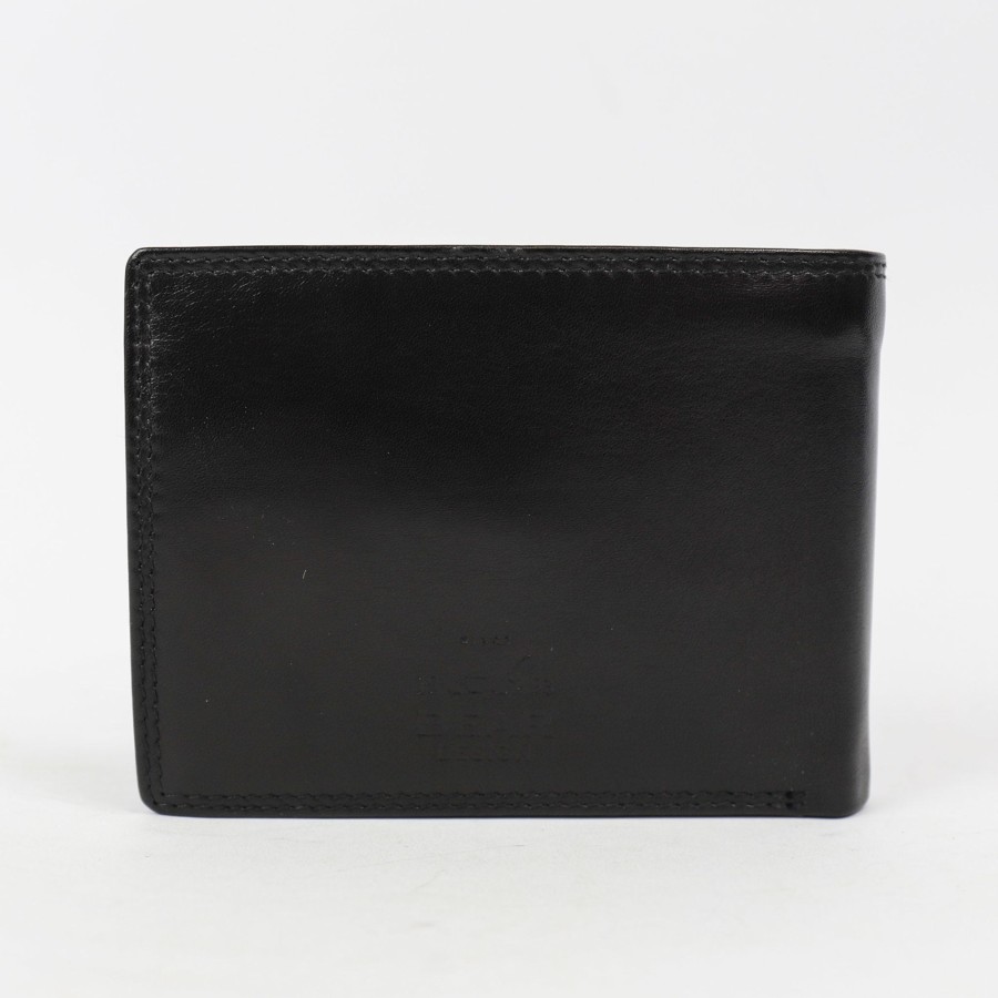Bear Design Billfolds | Billfold 'Floris' Zwart