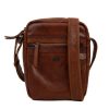 Bear Design Crossbody Tassen | Schoudertasje 'Tobias' Cognac - Ad 43104