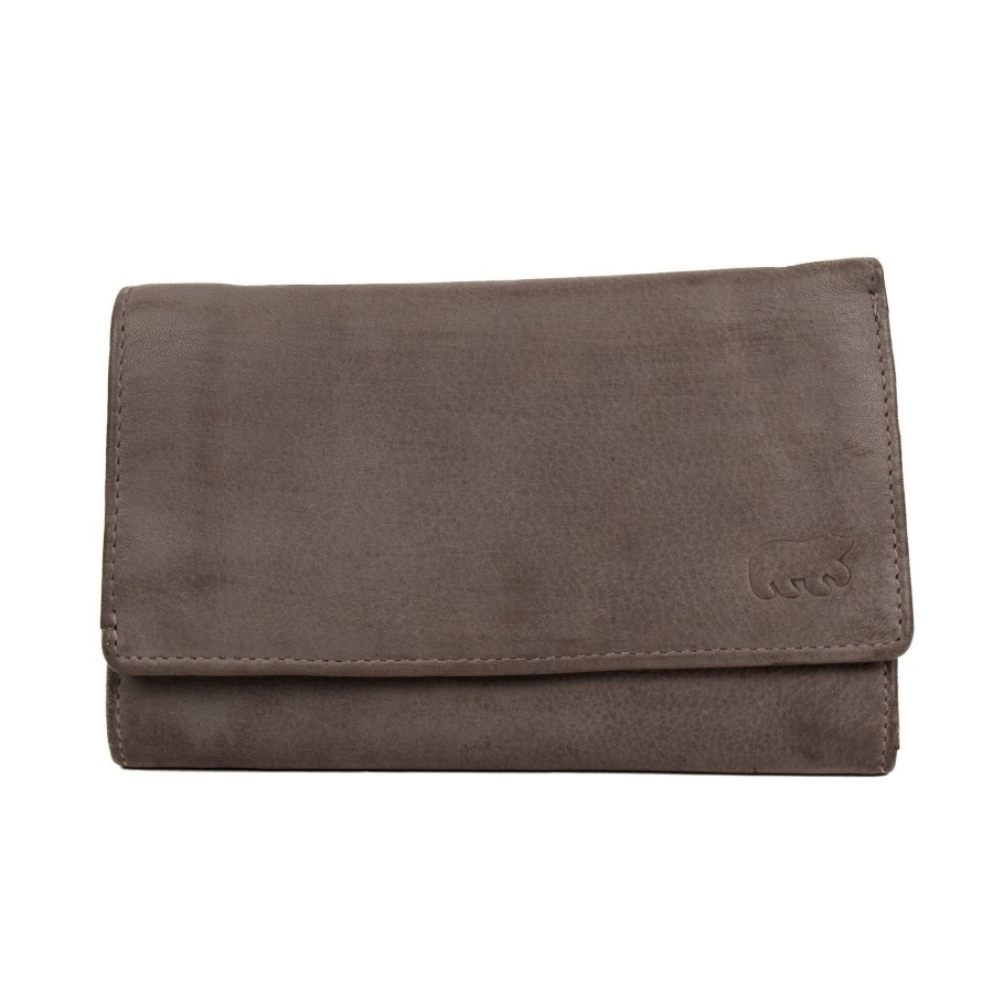 Bear Design Grote Portemonnees | Overslag Portemonnee 'Sweety' Xl Cp 6041 Shark