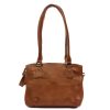 Bear Design Kleine Handtassen | Hand-/Schoudertasje 'Rita' Cognac