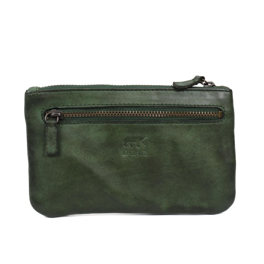 Bear Design Middelmaat Portemonnees | Etui 'Nova' Groen