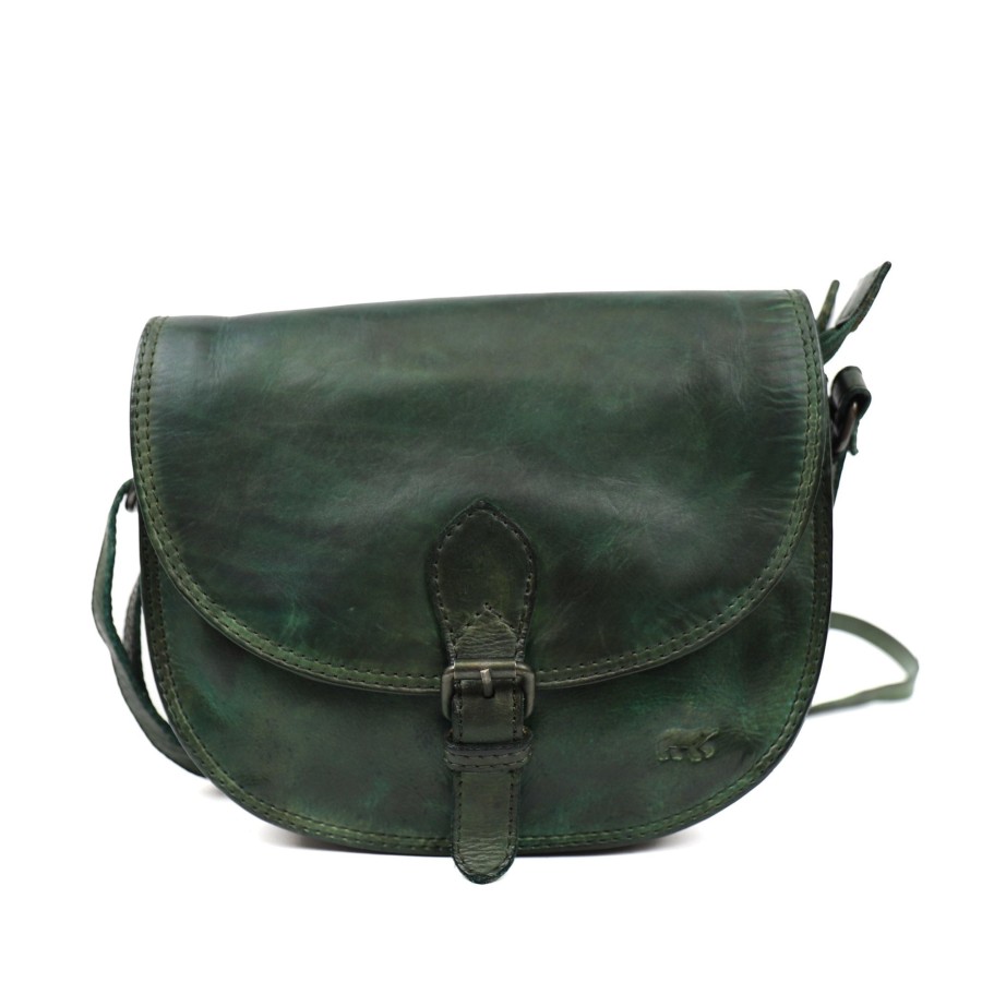 Bear Design Crossbody Tassen | Schoudertasje 'Gigi' Cl 41770 Groen