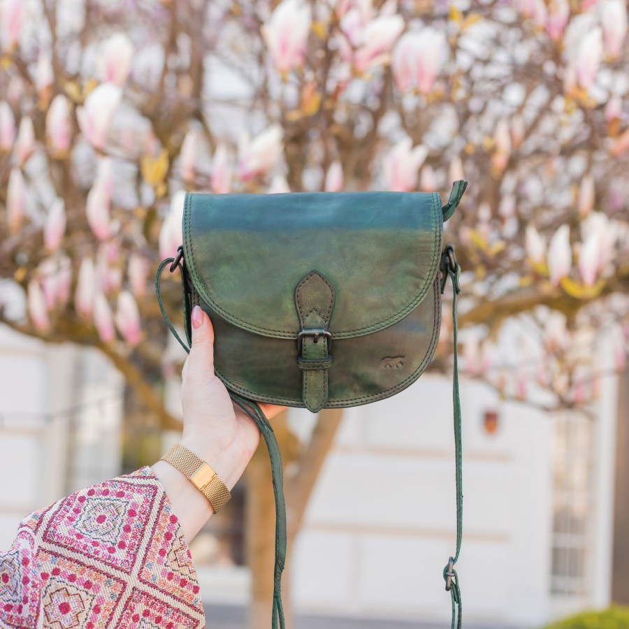 Bear Design Crossbody Tassen | Schoudertasje 'Gigi' Cl 41770 Groen